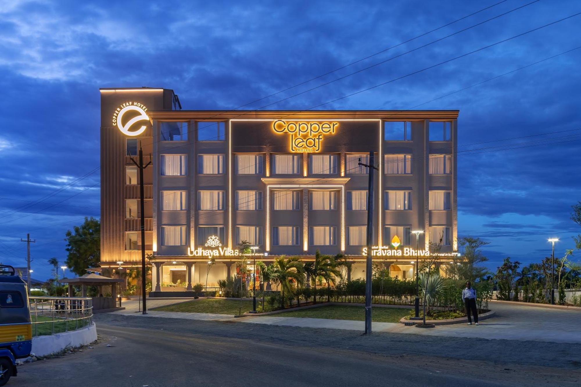 Copper Leaf Hotels, Tirunelveli Eksteriør billede